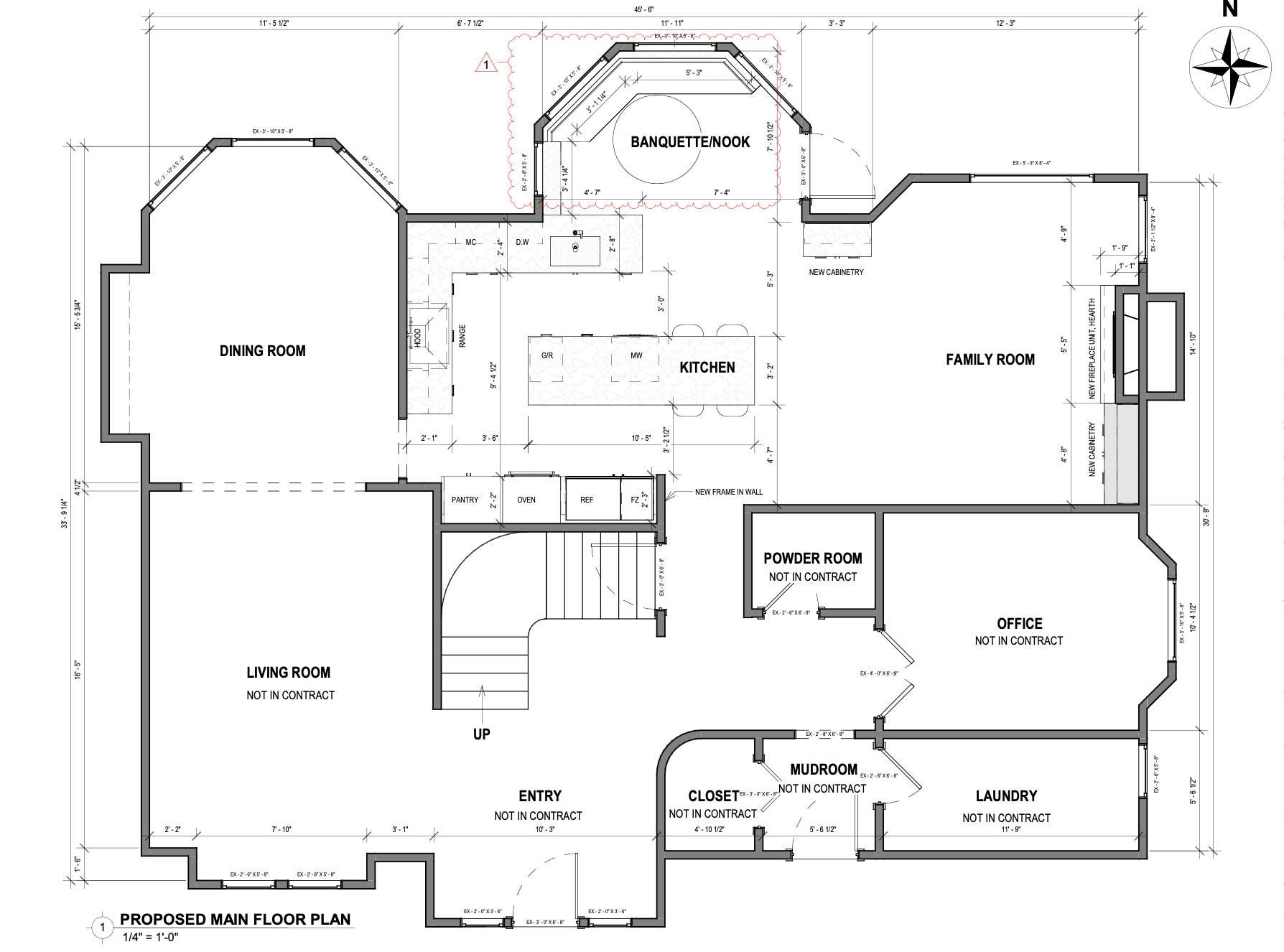 signal hill renovation calgary build floor plan after photo