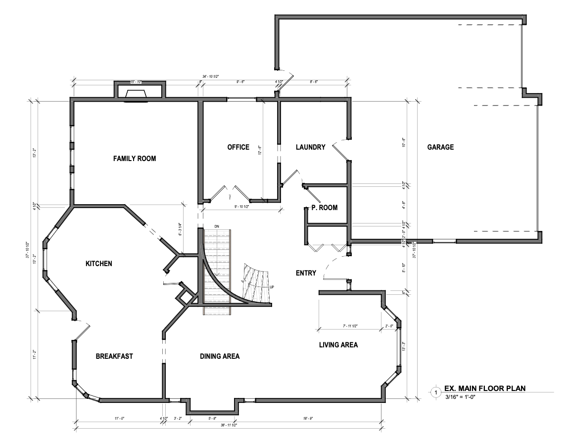 oakmount estates renovation calgary floor plans before