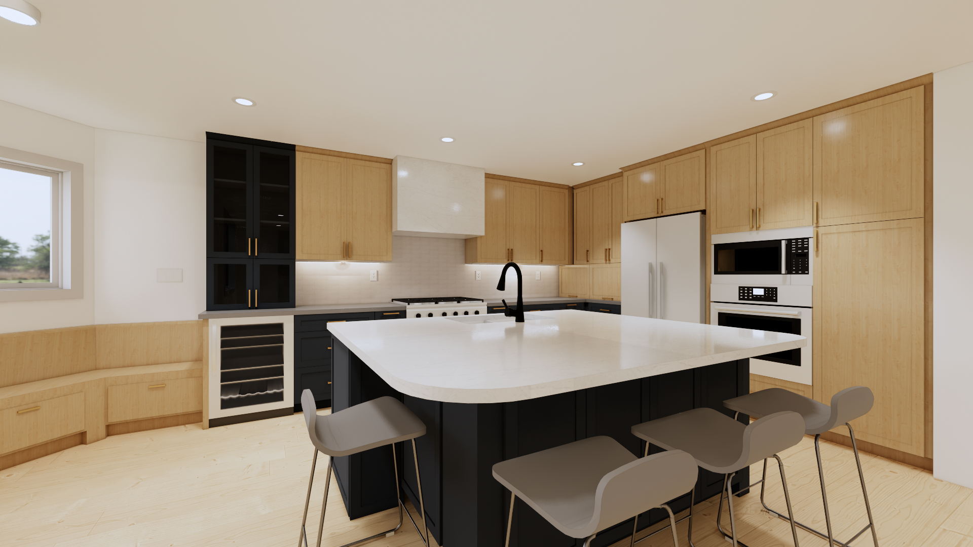 renderings of kitchen renovation in tuscany calgary