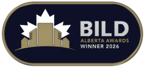 BILD Alberta Awards 2026 Winner logo - Rusch Design Build